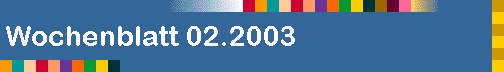 Wochenblatt 02.2003